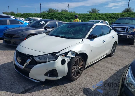 2019 Nissan Maxima 3.5 Platinum из США, поврежденный, VIN 1N4AA6AV8KC380422